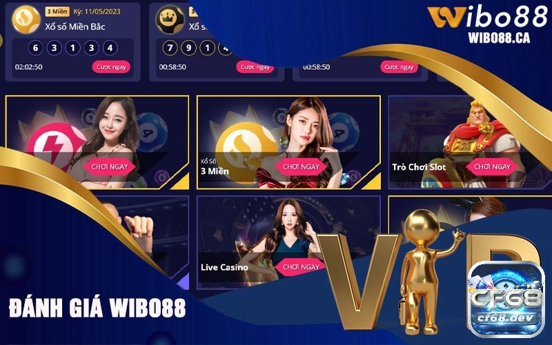 Wibo88 là một nhà cái cá cược uy tín và đáng tin cậy, mang đến trải nghiệm người dùng tuyệt vời.