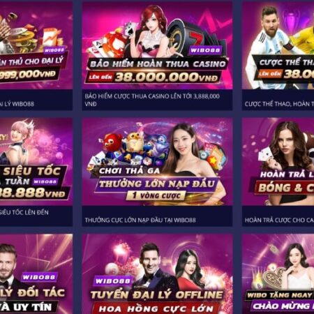 Wibo88: Cổng game giải trí online đỉnh cao hàng đầu Châu Á