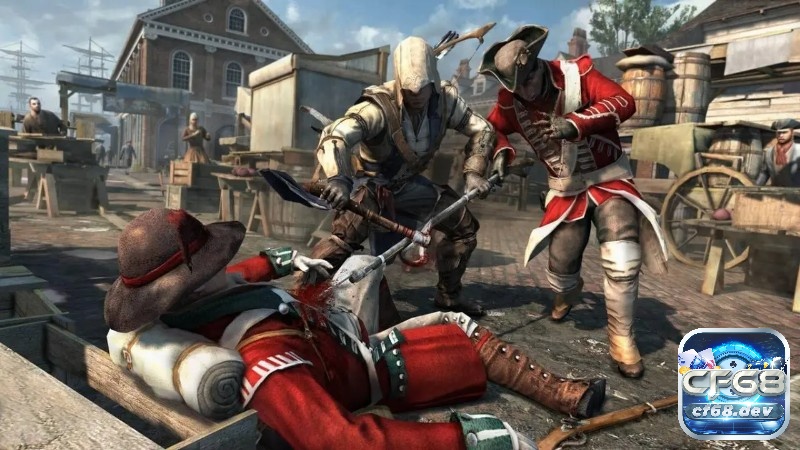 Assassin’s Creed 3 ghi điểm cao về âm thanh và đồ hoạ.