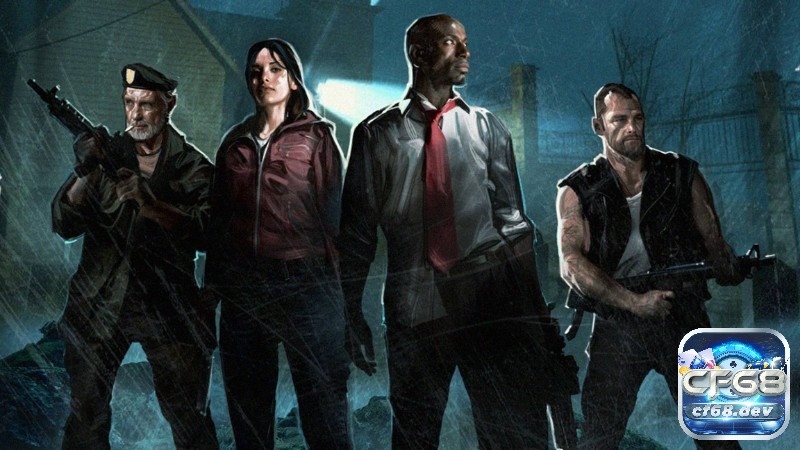 Game Left 4 Dead đòi hỏi sự sinh tồn và hỗ trợ đồng đội để vượt qua các màn chơi đầy căng thẳng.