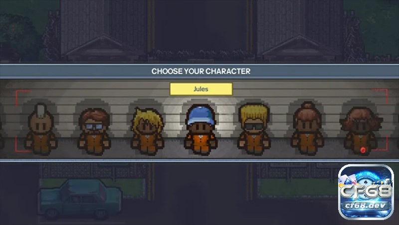 Chọn tù nhân trong The Escapists 2 đại diện cho mình nhé!