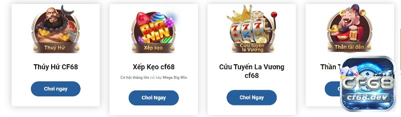 Trải nghiệm nổ hũ tỉ lệ RTP cao cùng nha cai bet CF68