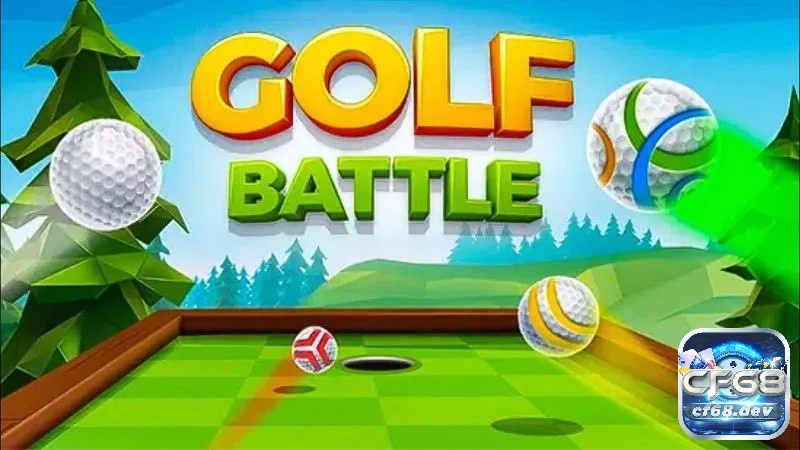 Game 2 người chơi trên điện thoại Golf Battle mang đến trải nghiệm golf đầy cạnh tranh và thú vị