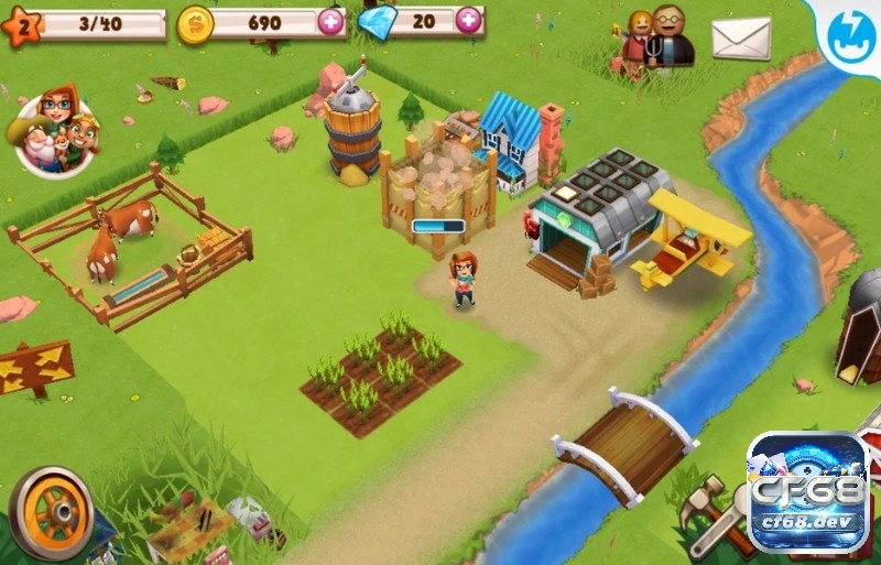 Farm Story 2 mang đến một trải nghiệm nông trại đầy màu sắc và sôi động