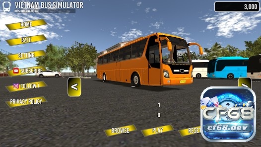 VietNam Bus Simulator cho phép bạn trải nghiệm điều khiển những chiếc xe buýt dài