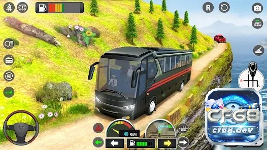 Giao diện Modern Bus Simulator Drive 3D: New Bus Games Free